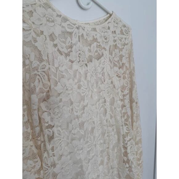 Abercrombie & Fitch lace dress long sleeve, size S - Picture 2 of 5